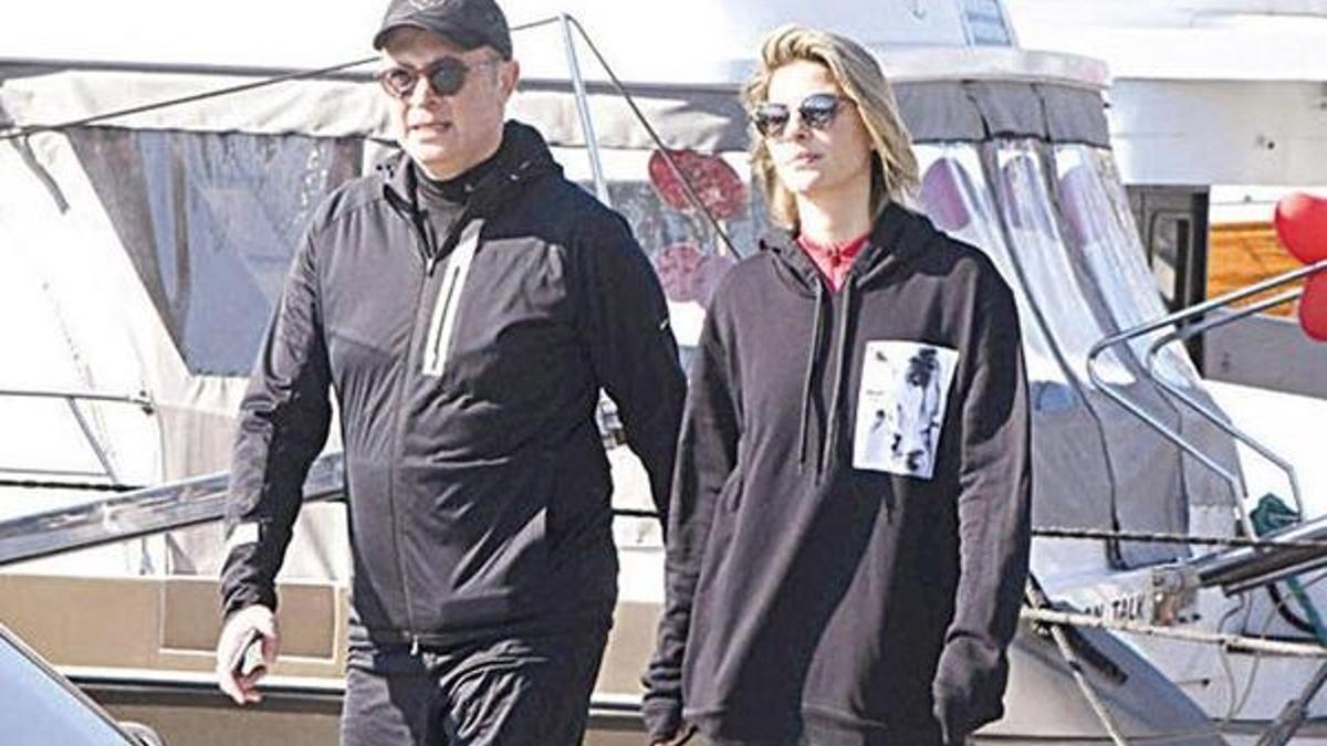 Fikret Orman ile Tuğba Coşkun yürüyüşte