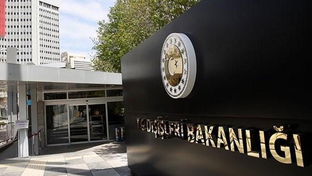 Dışişleri Bakanlığı'ndan ABD'ye çok sert tepki