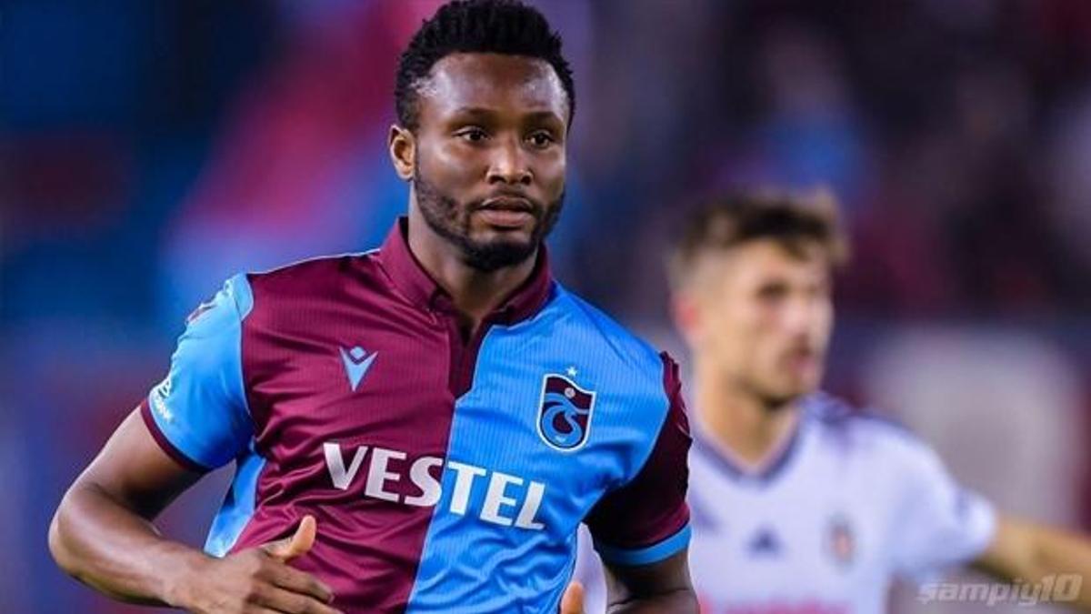 Trabzonspor’da John Obi Mikel’in bileti kesildi