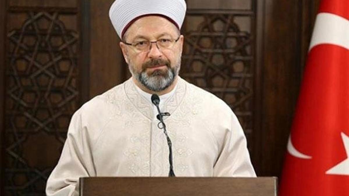 Diyanet İşleri Başkanı Erbaş'tan cuma mesajı