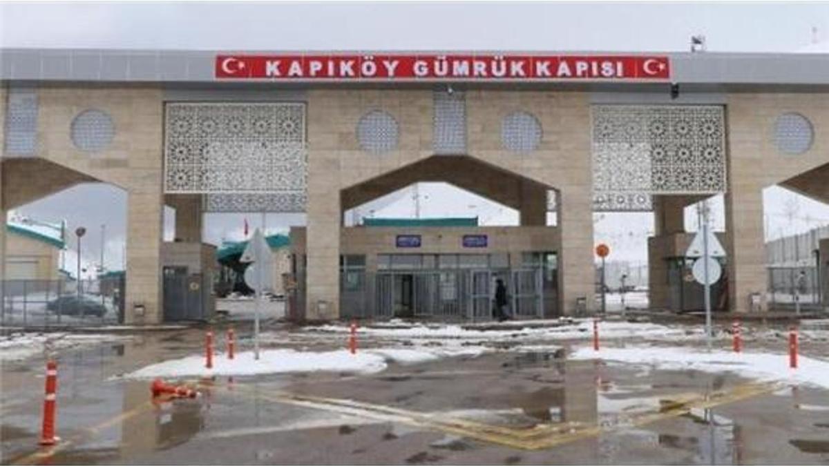 Kapıköy Gümrük Kapısı'na giriş ve çıkışlar durduruldu