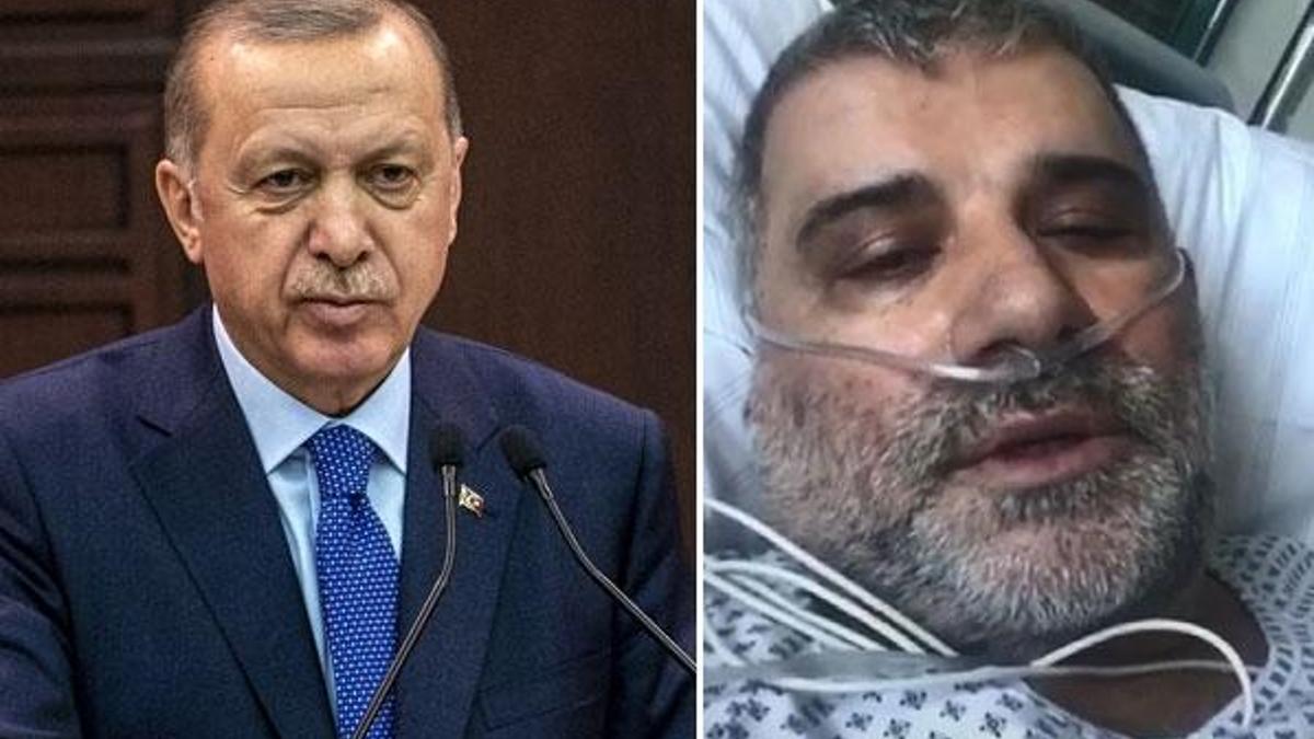 Cumhurbaşkanı Erdoğan'dan corona virüsünü yenen Türk'e "geçmiş olsun" telefonu