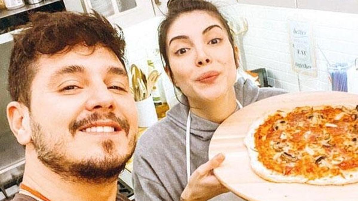 Deniz Baysal'dan ev yapımı pizza