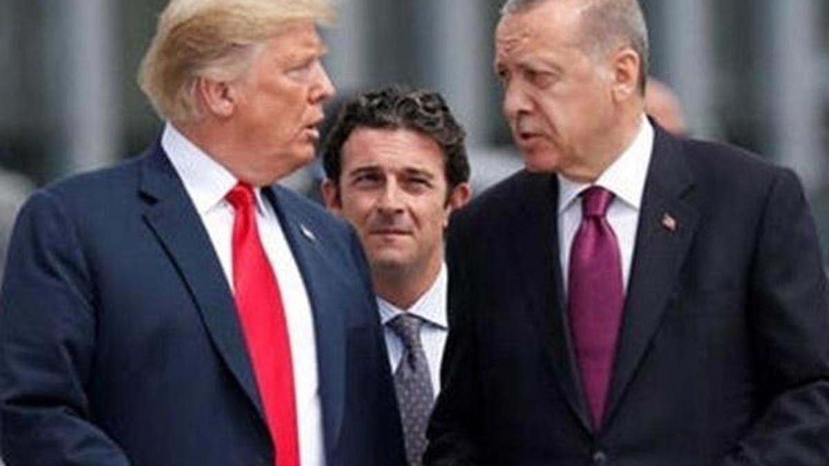 Cumhurbaşkanı Erdoğan Trump ile görüştü