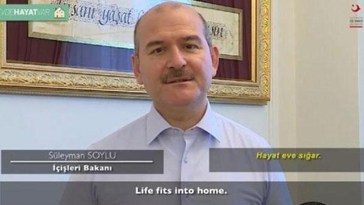 Bakan Soylu ve sporculardan 'evde kal' çağrısı