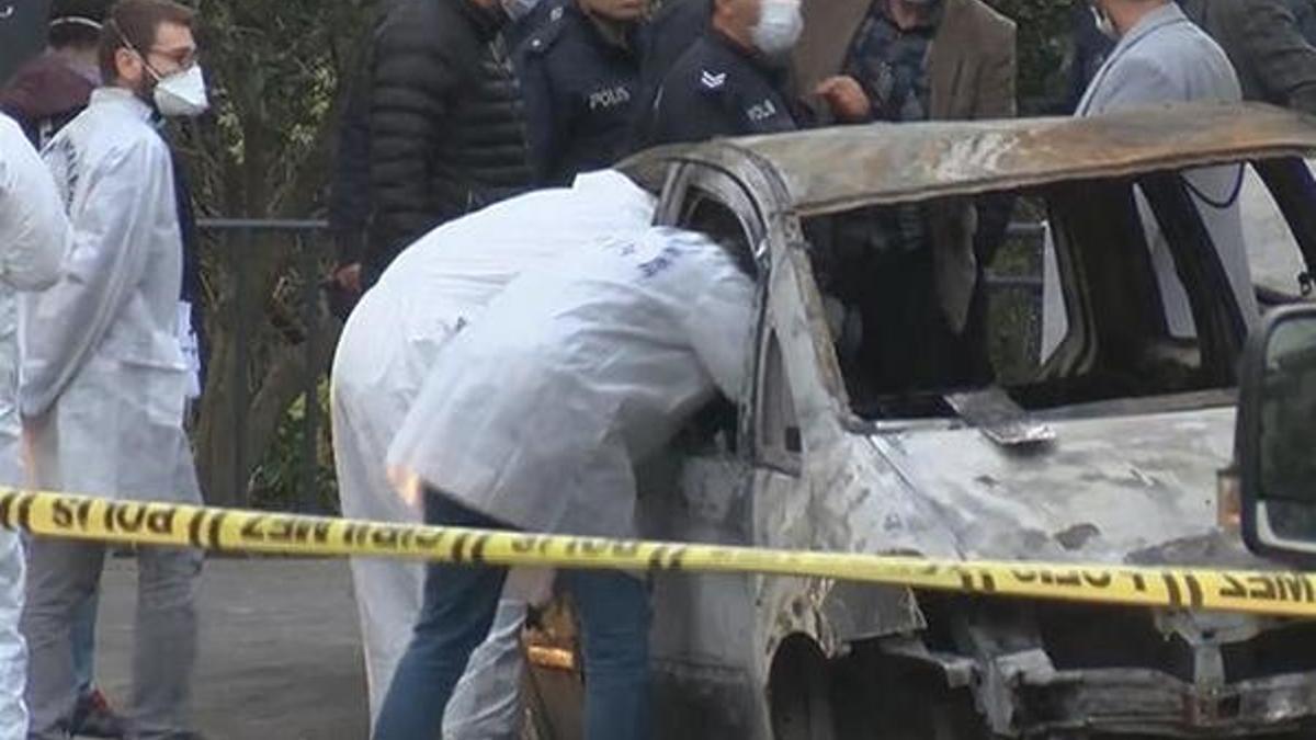 İstanbul'da sır olay! Yanan araçta feci şekilde can verdi
