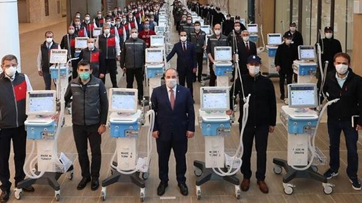 Bakan Varank: Mayıs sonuna kadar beş bin cihaz üretilecek