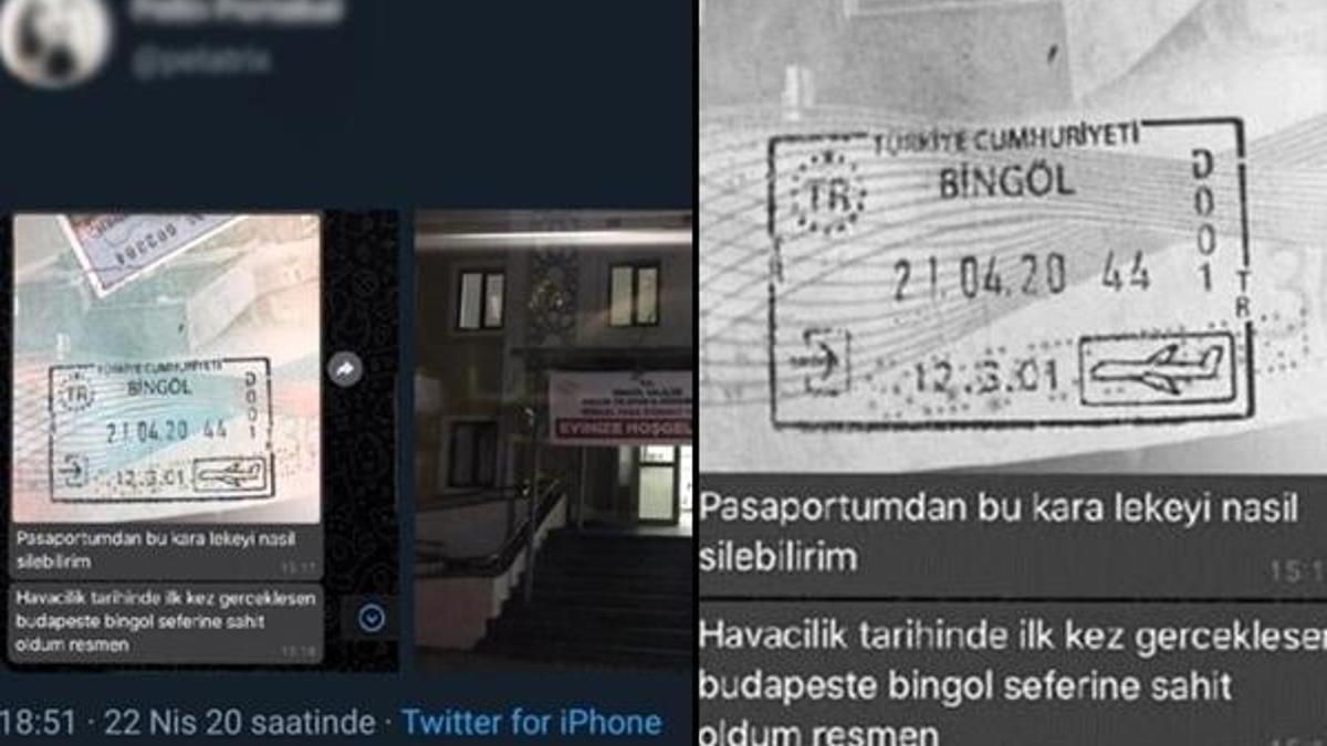 Yurt dışından corona virüs nedeniyle getirilen kişiden skandal paylaşım!