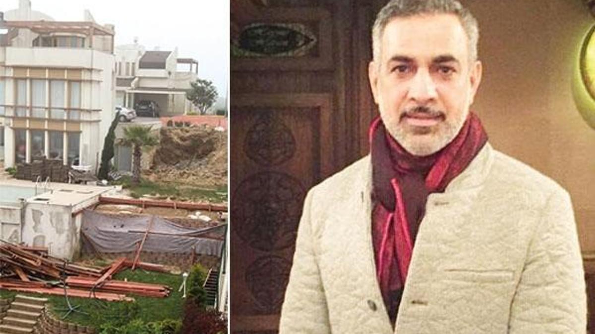 İş insanları karşı karşıya getiren iddia! Milyon dolarlık lüks villada 'kaçak' krizi...