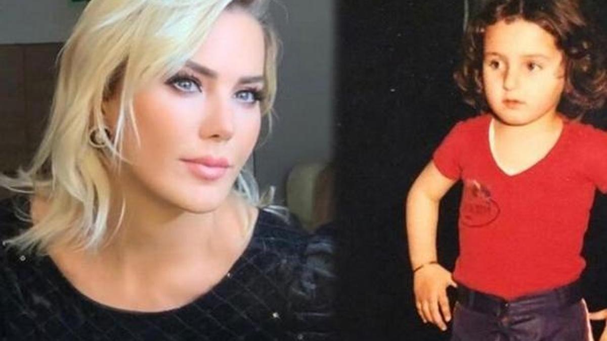 Ece Erken çocukluk fotoğrafını paylaştı