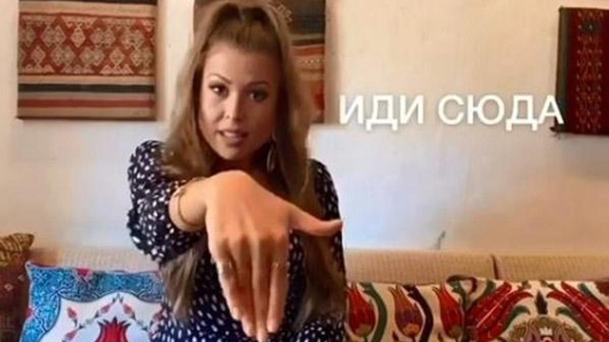 Maria Dilek Gladkikh'in videosu olay oldu!