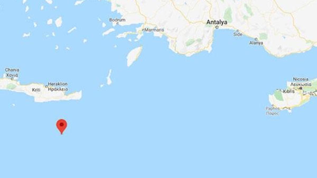 Akdeniz'de şiddetli deprem!