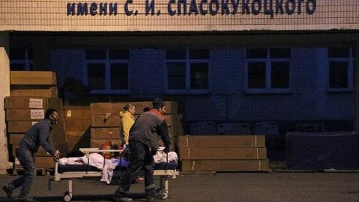 Rusya'da Kovid-19 hastalarının bulunduğu hastanede yangın: 1 ölü