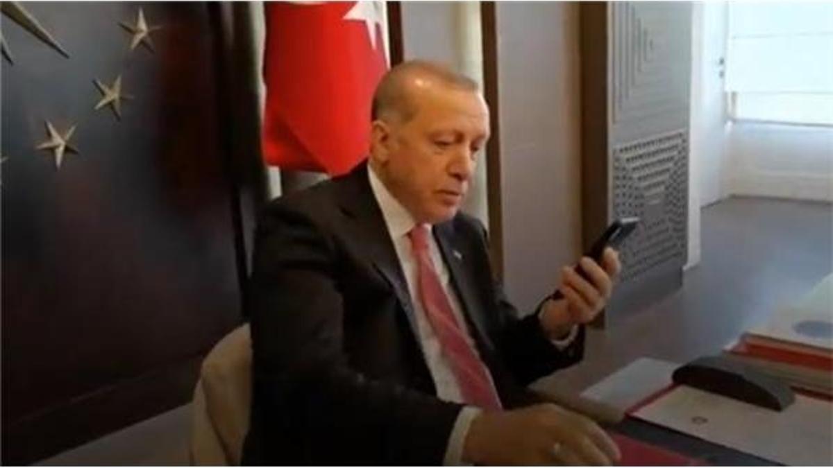 Cumhurbaşkanı Erdoğan'dan sürpriz telefon