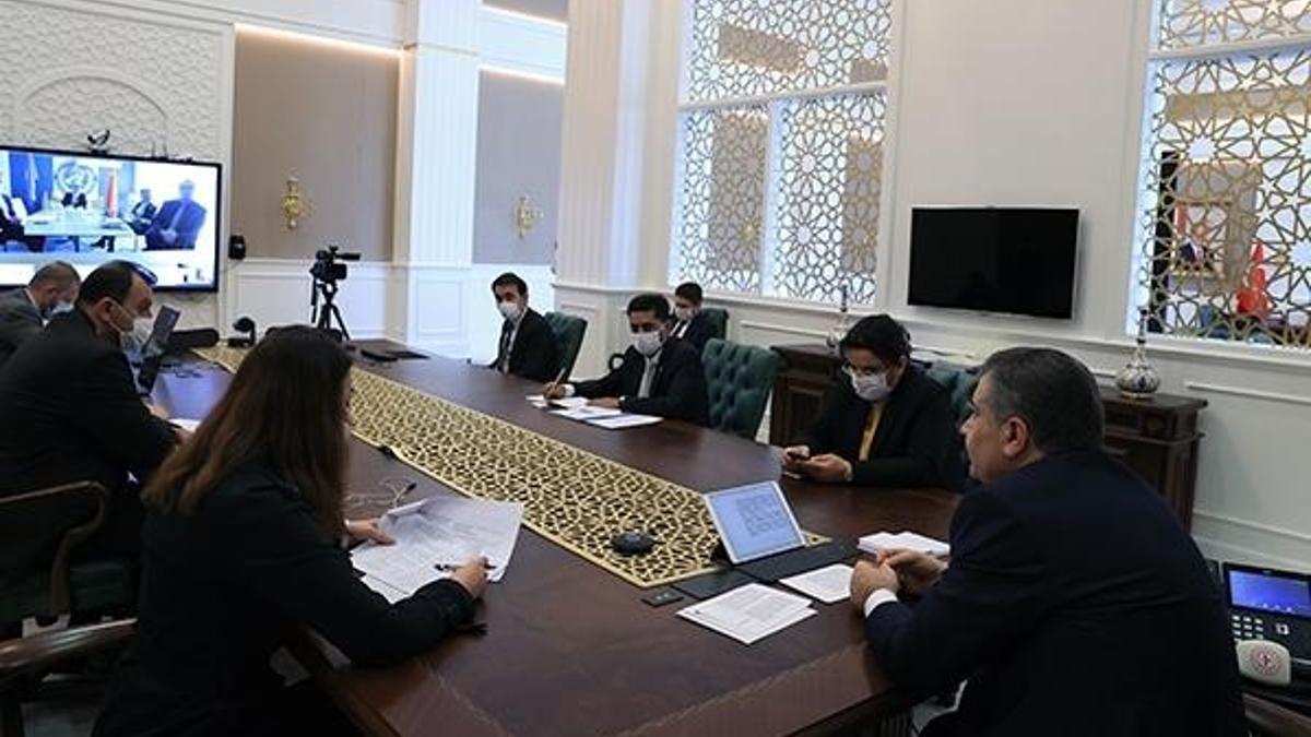 Sağlık Bakanı Koca, DSÖ Avrupa Direktörü Kluge ile görüştü
