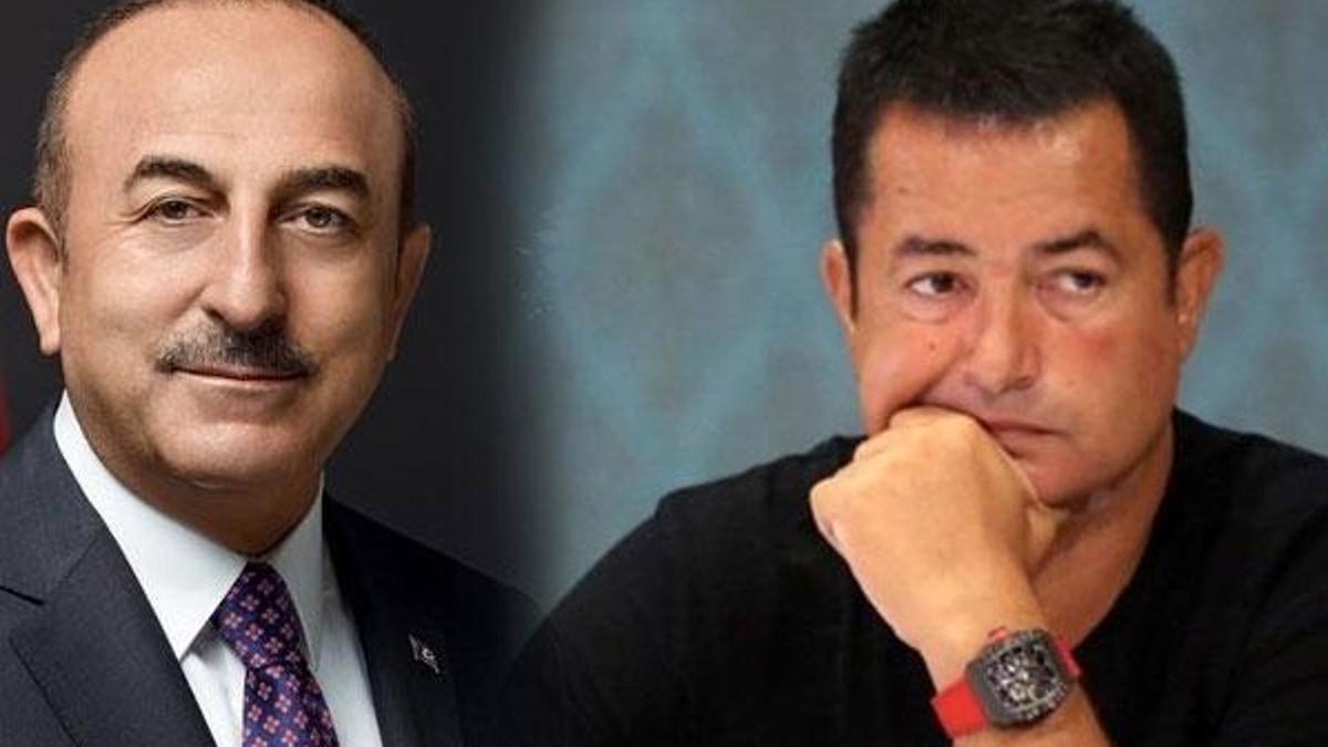 Bakan Çavuşoğlu'ndan Acun Ilıcalı'ya teşekkür