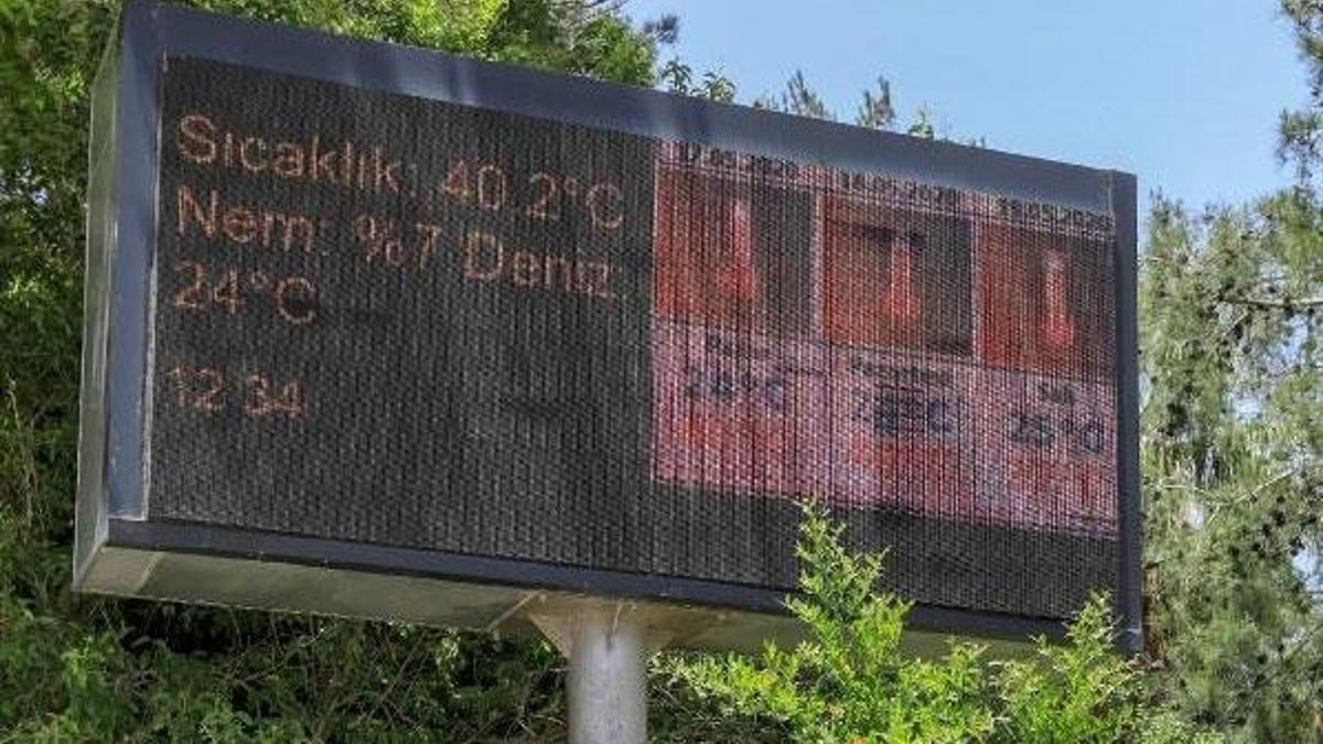 Antalya'da son 75 yılın sıcaklık rekoru kırıldı