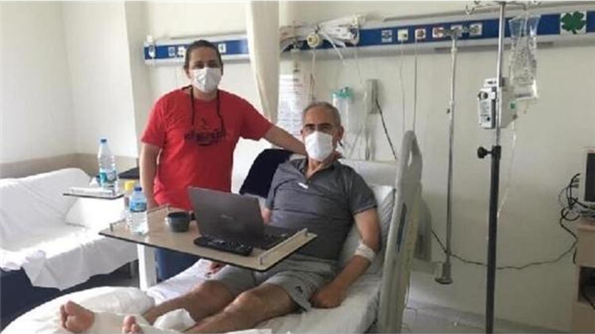 Profesör termalde inceleme yaparken 82 derecedeki suya düştü