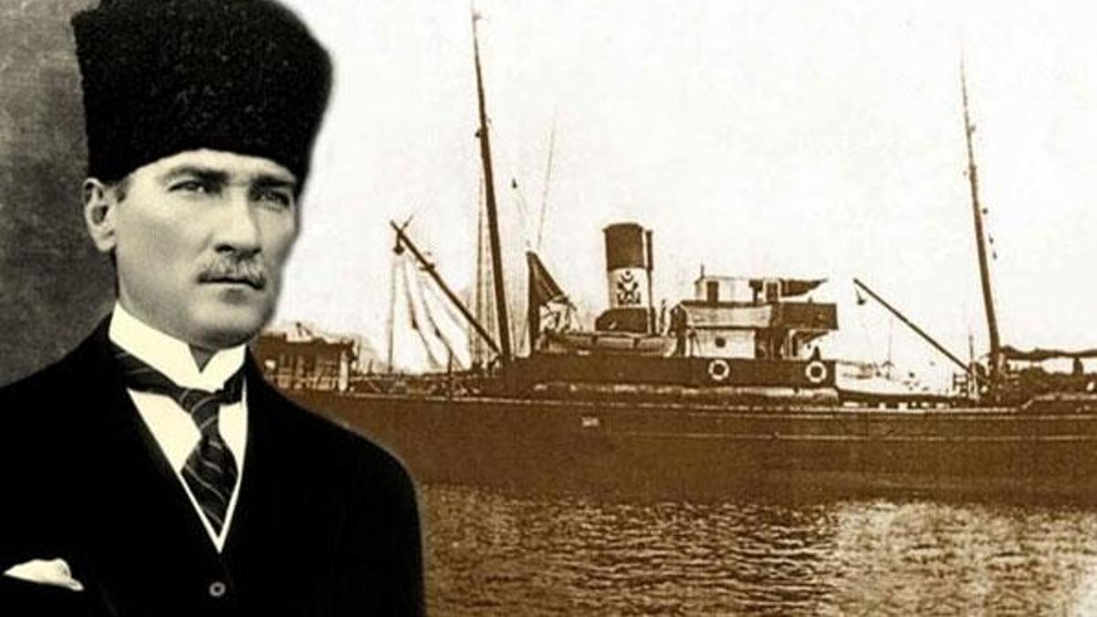 Bir tarih böyle yazıldı! Mustafa Kemal, 19 Mayıs 1919'da Samsun'a çıkarak Kurtuluş Mücadelesi'nin meşalesini yaktı