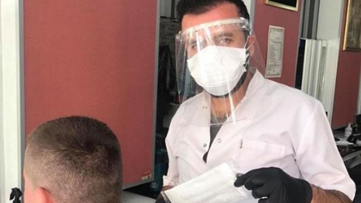 Denetim yapan doktor coronaya yakalandı! 50 berber karantinada