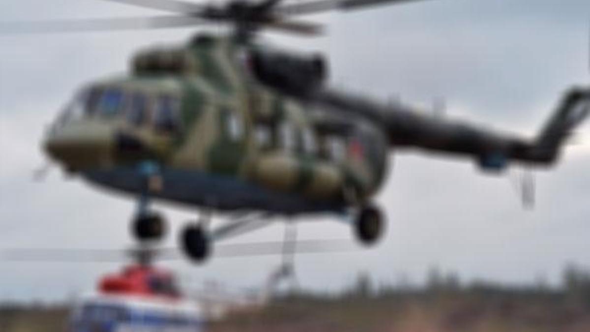 Rusya'da askeri helikopter düştü! Çok sayıda ölü var