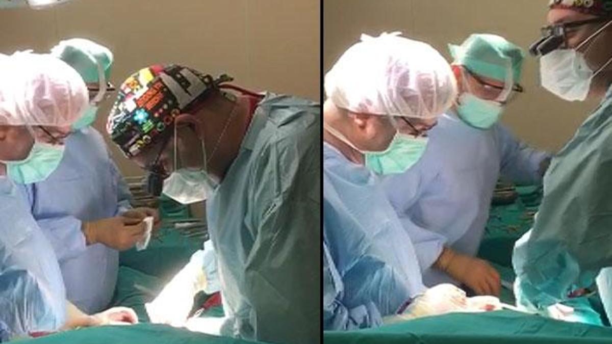 Ameliyat sırasında İstiklal Marşı okudular