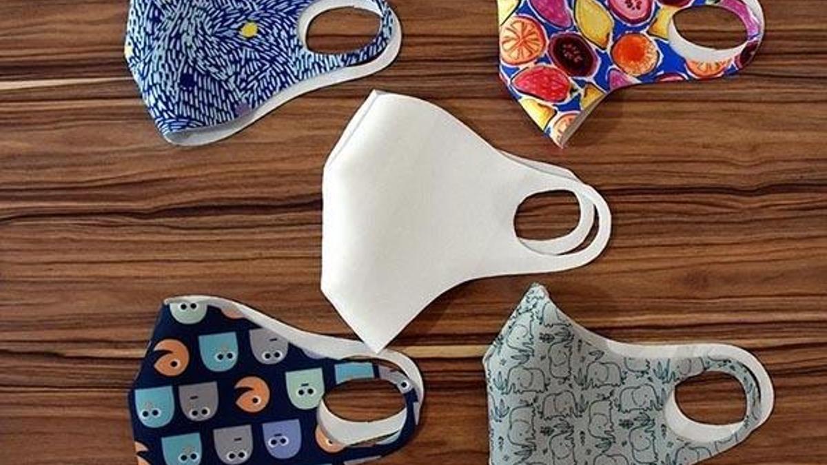 Yaz sıcağına karşı antibakteriyel konforlu maske