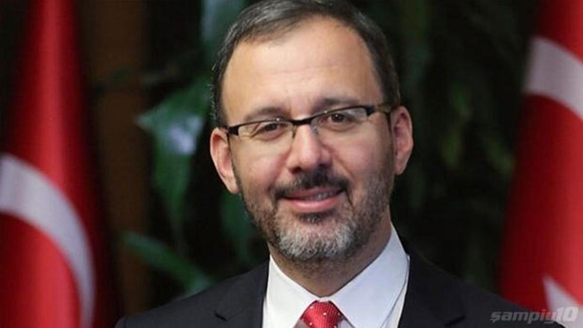 Bakan Kasapoğlu: Küme düşme kararı TFF'ye ait