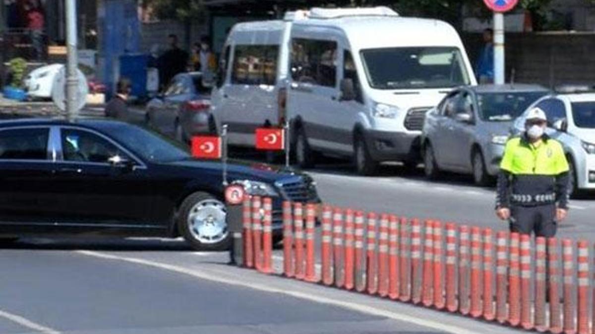 Cumhurbaşkanı Erdoğan Levent'te yapımı süren camide incelemelerde bulundu