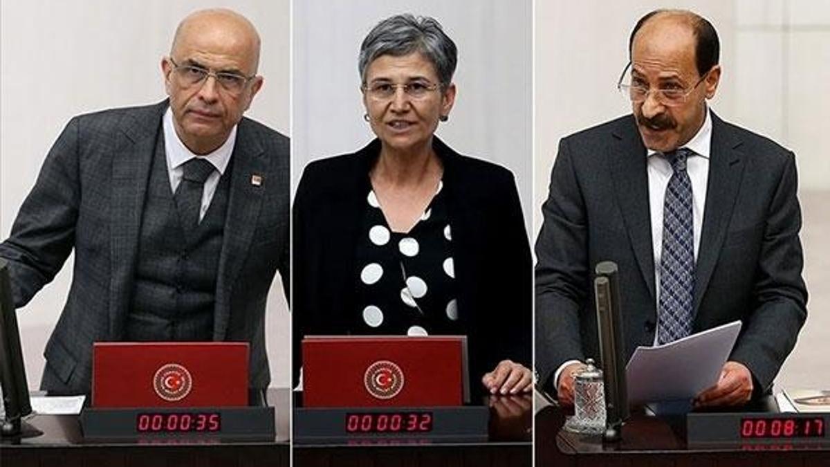 CHP ve HDP'li 3 ismin milletvekilliği düşürüldü