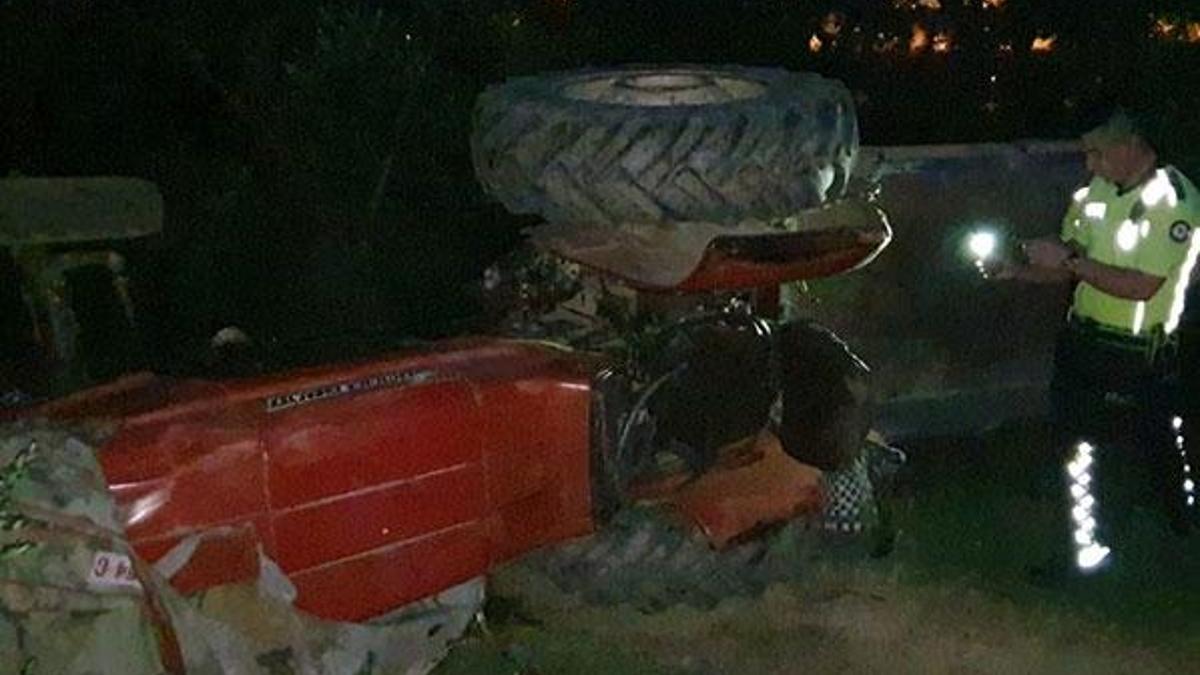 Traktör altında ezilen çiftçi hayatını kaybetti