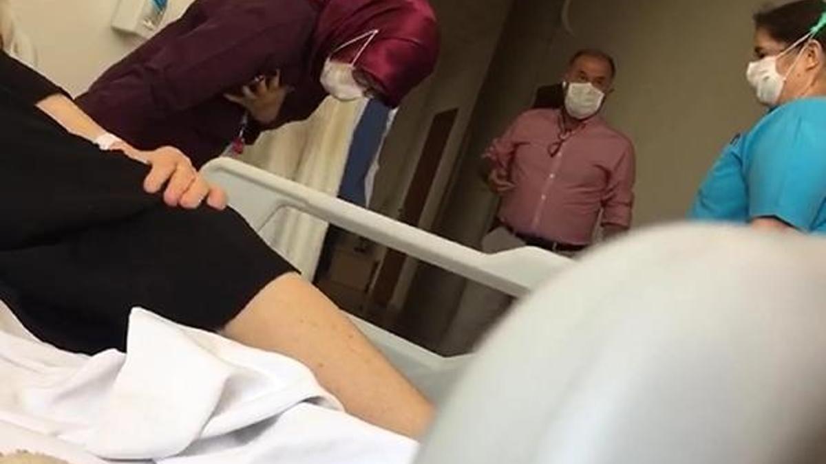 Tepki çeken görüntü! Hastanın sorusuna kızan doktor hakaret yağdırdı