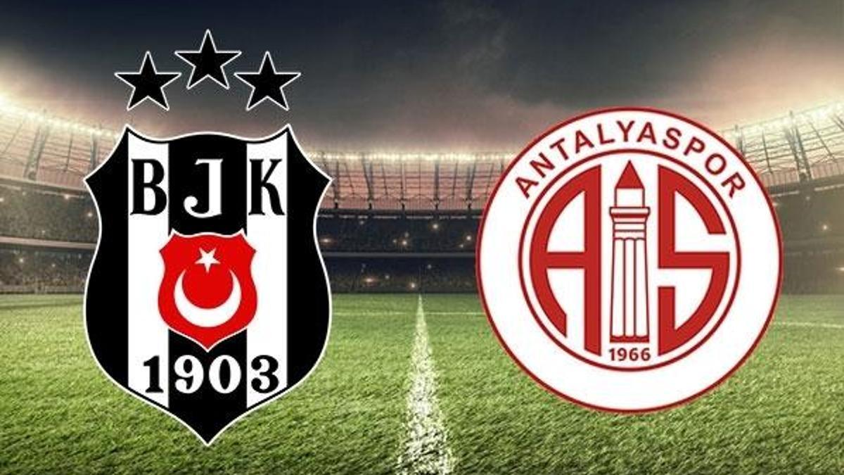 Beşiktaş - Antalyaspor maçı hangi kanalda, saat kaçta? İşte Beşiktaş - Antalyaspor muhtemel 11'leri