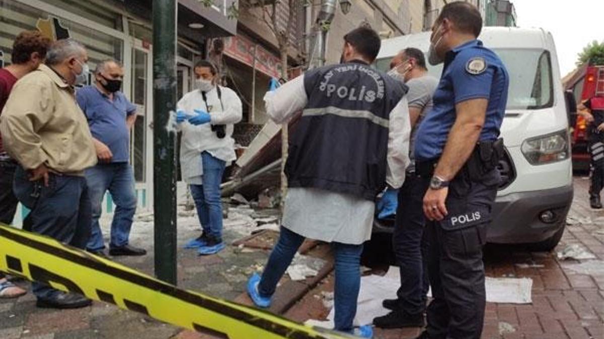 Zeytinburnu'nda lokantada patlama!