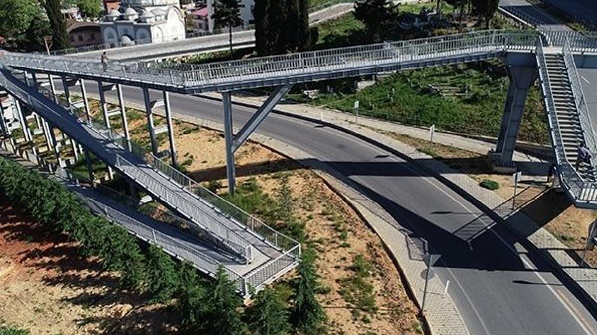 Karadeniz'de 'labirent' üst geçitler şaşırtıyor