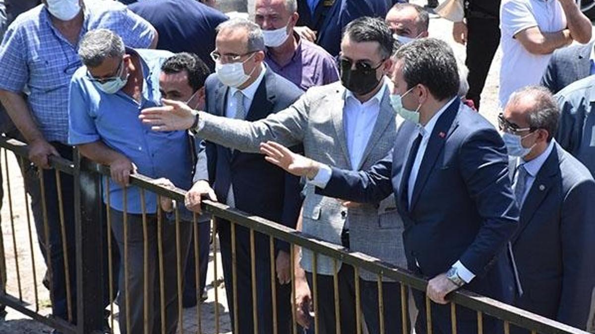 Bakan Pakdemirli, Selinos Deresi Islah Projesi'ni anlattı