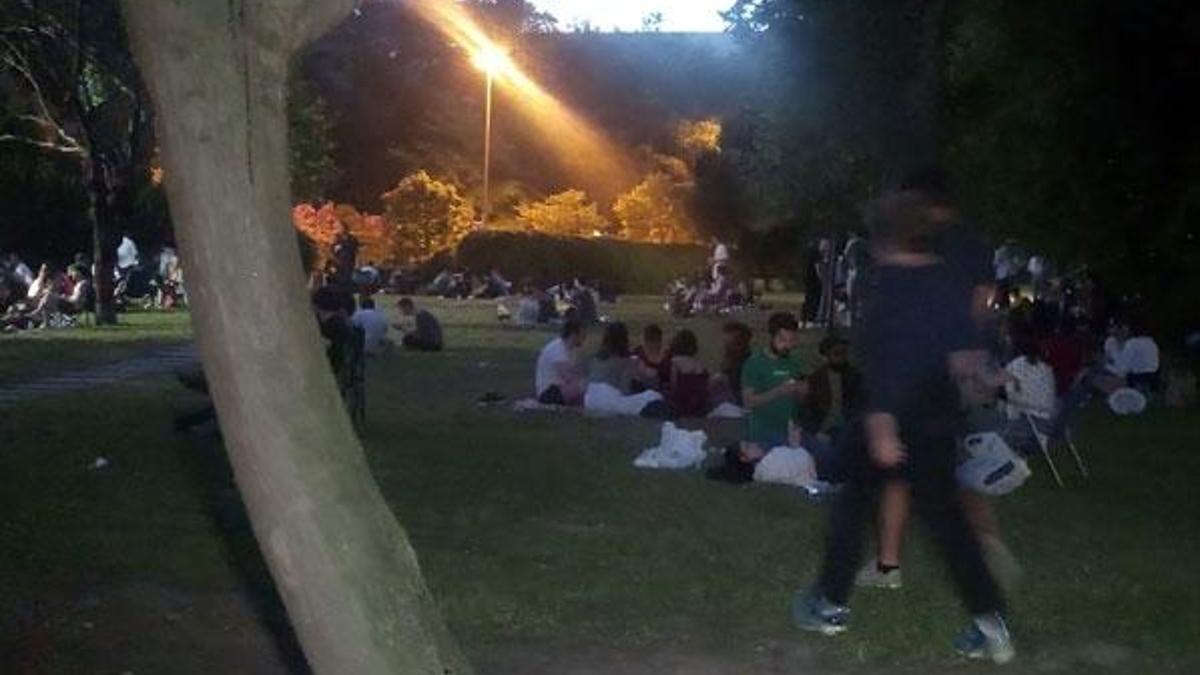 Maçka Parkı’nda pes dedirten görüntü!