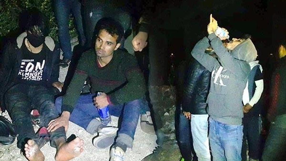 Yunan askerleri, dövüp, aç bıraktığı kaçak göçmenleri Türkiye'ye gönderdi