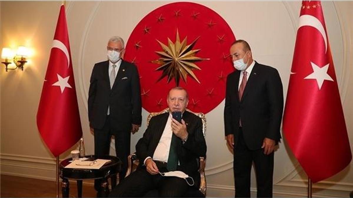 Cumhurbaşkanı Erdoğan'dan önemli görüşme