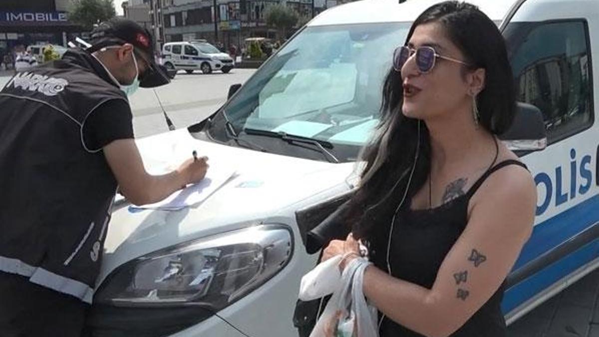 İstanbul'da maske denetimi! Takmamakta ısrar edince ceza yedi