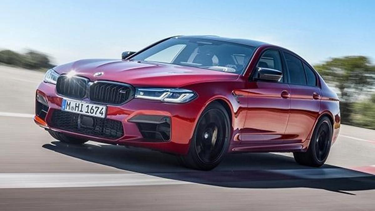 M5 Competition 3.3 saniyede 100 km/s hıza çıkıyor