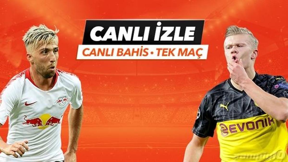 RB Leipzig - B. Dortmund karşılaşmasında Canlı Bahis heyecanı Misli.com'da!