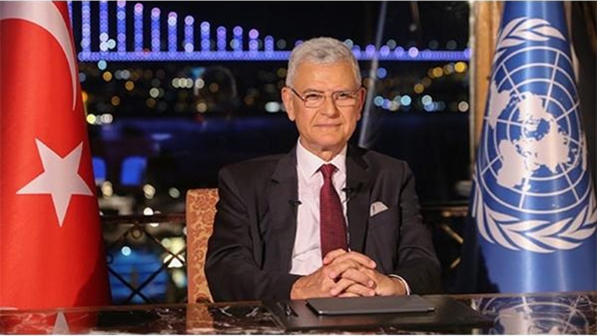 BM Genel Kurul Başkanı Volkan Bozkır Genel Kurul'a seslendi