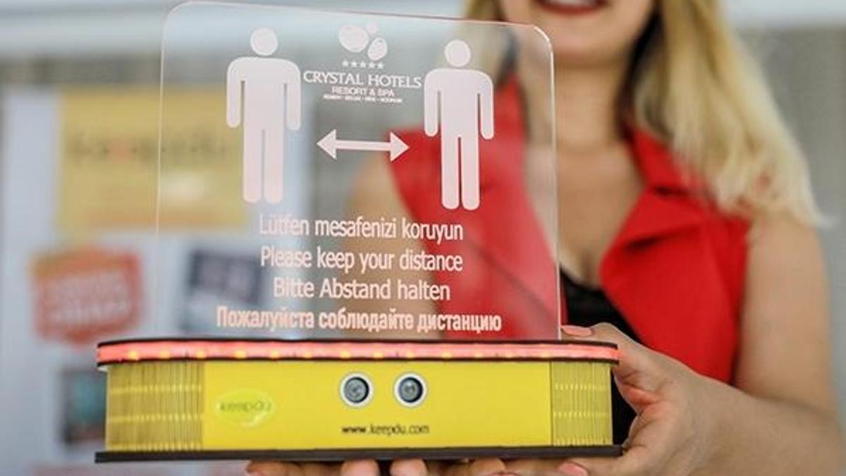 Sosyal mesafeye 'akıllı' çözüm