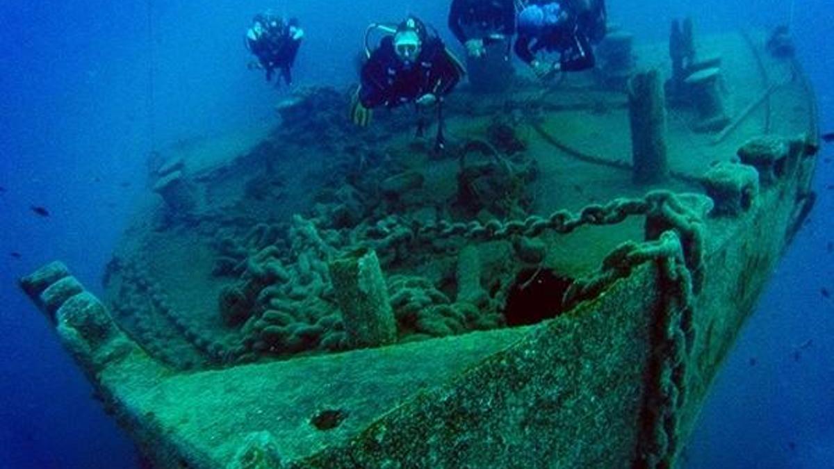 Fransız batığı hayalet ağlardan temizlendi