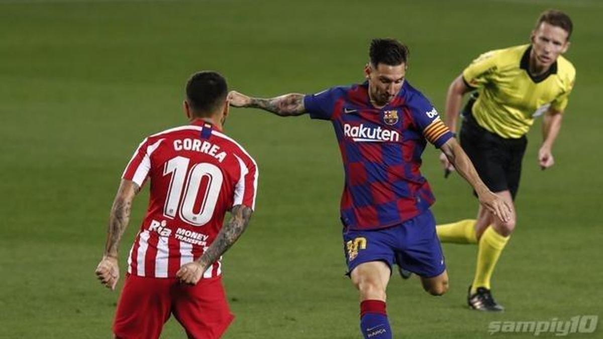 Barcelona - Atletico Madrid maç sonucu: 2-2
