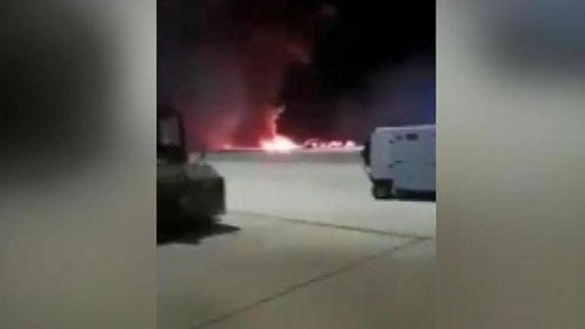 ABD’de eğitim uçuşu yapan F-16 savaş uçağı düştü