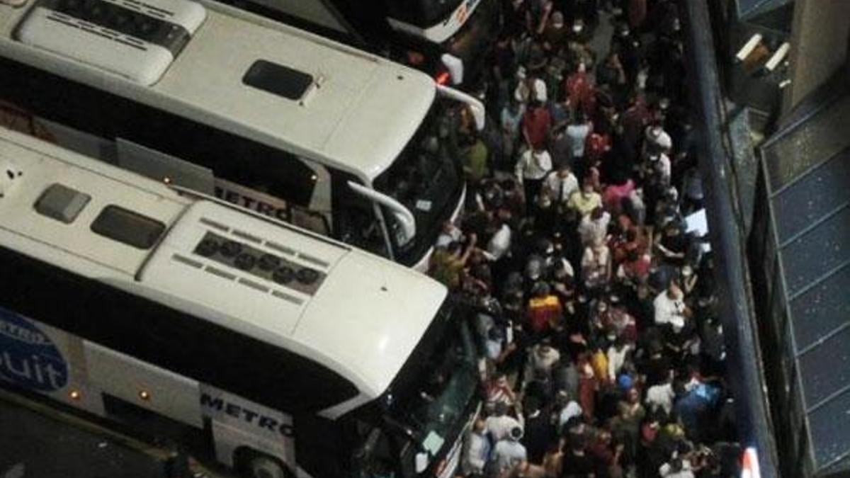 İstanbul'dan şoke eden görüntü! Yasağa rağmen...