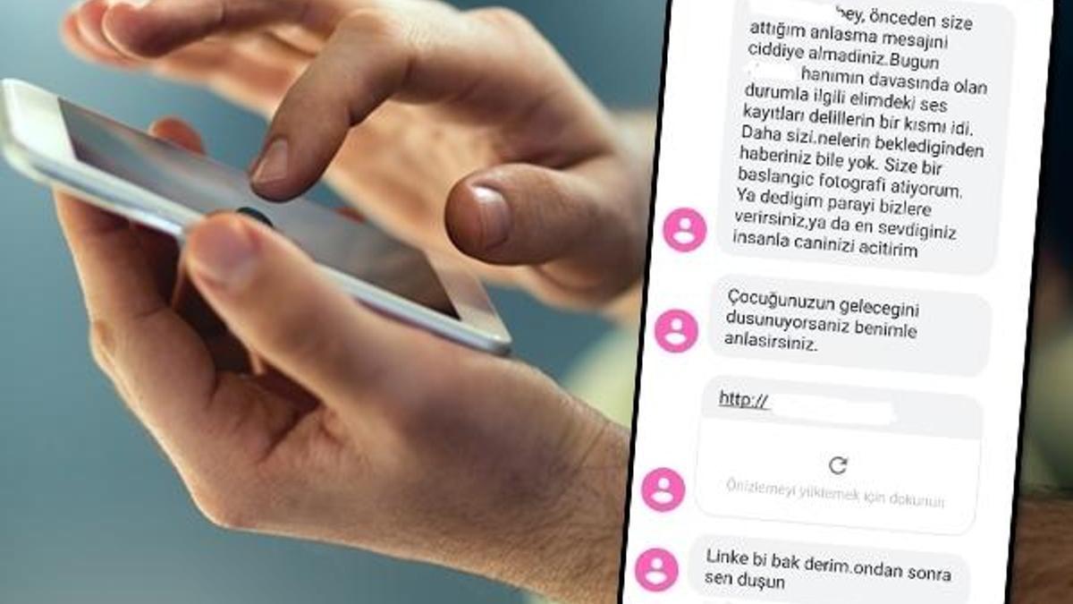 İş insanı çifte şok tehdit! 'Çocuğunuzun geleceği için anlaşın' dedi, o linki attı...