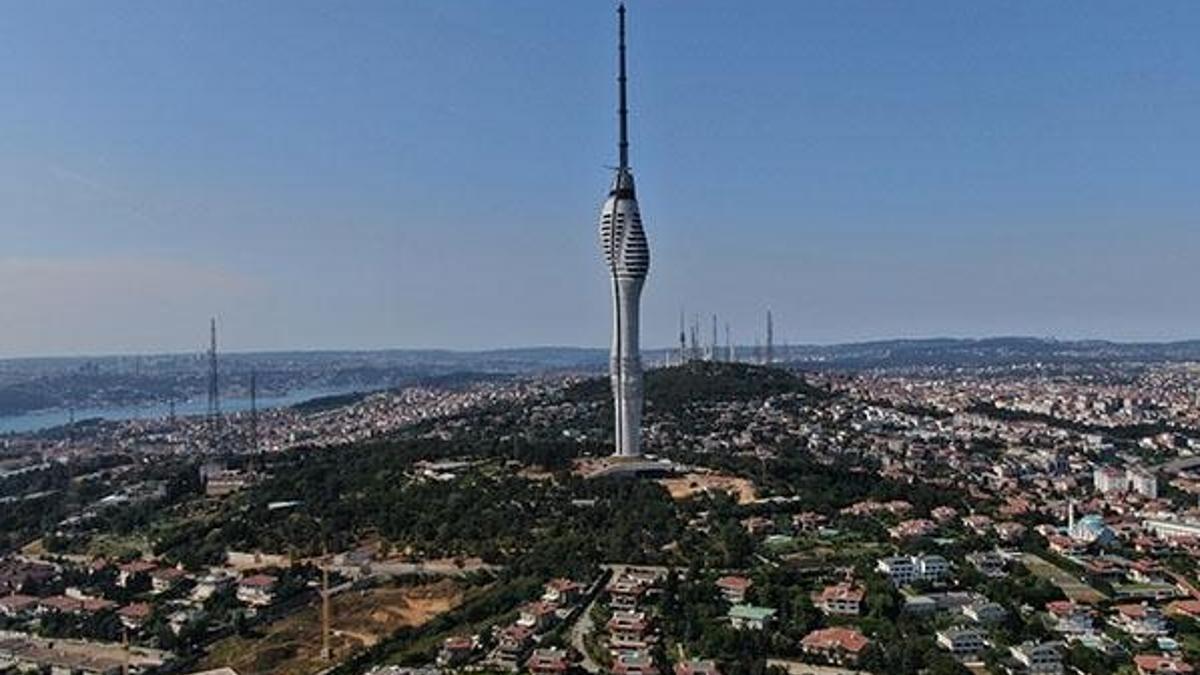 Çamlıca televizyon kulesinde sona yaklaşılıyor